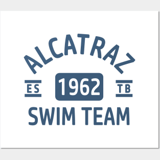 Alcatraz Swim Team Posters and Art